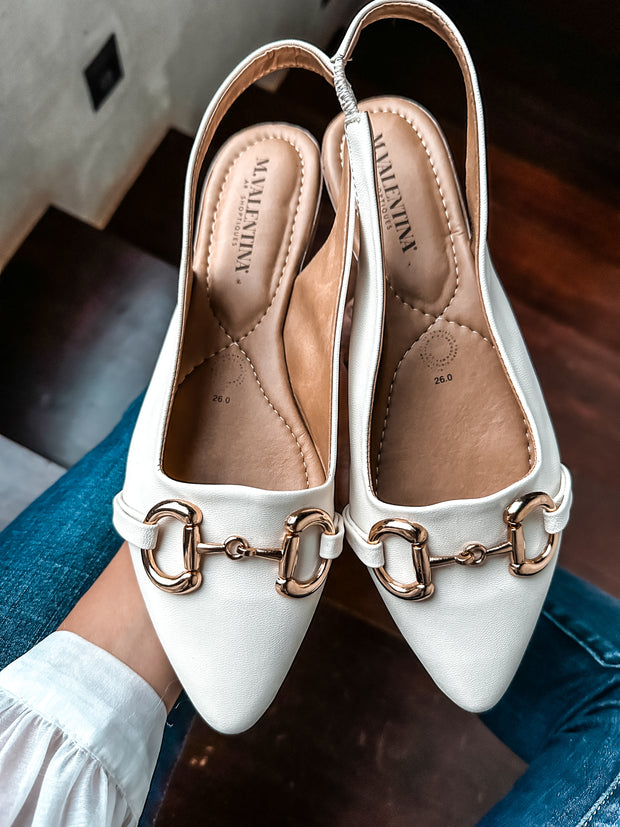 Gia Slingback Big Iron Ice Flats