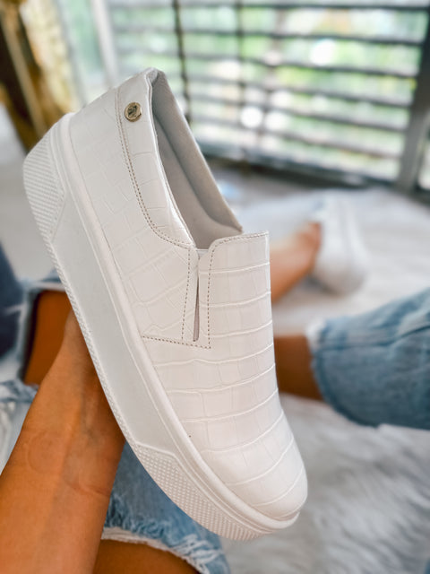 Creed High White Coco Sneakers