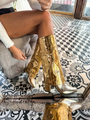 Valle Long Drilo Gold Boots