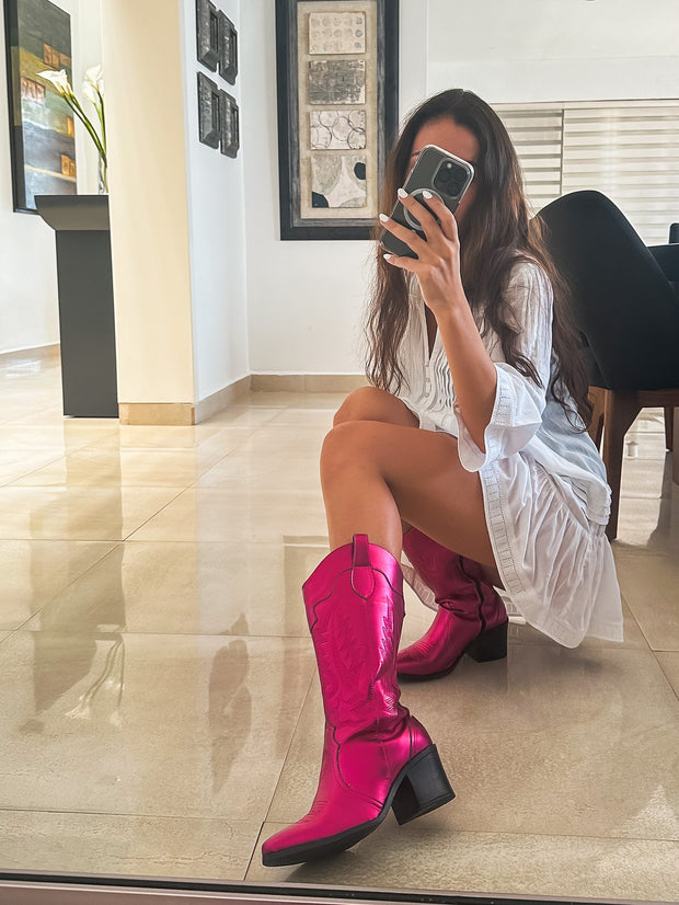 Cowgirl Pink Boots