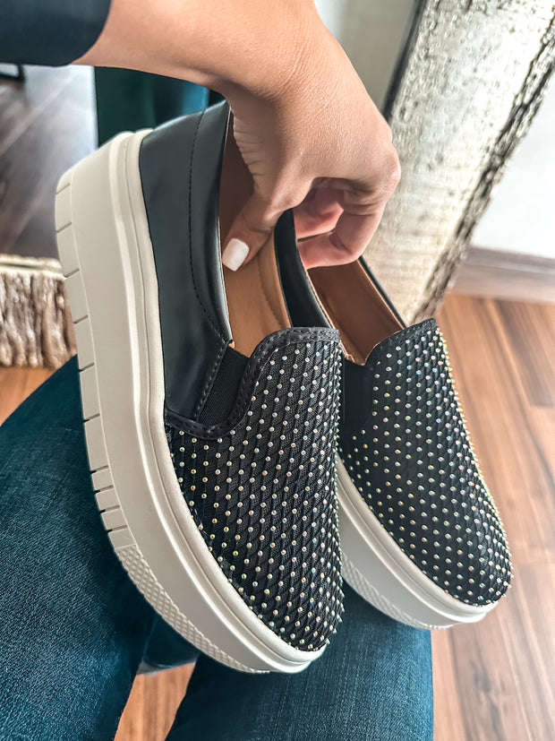 Creed Shine Black Sneakers