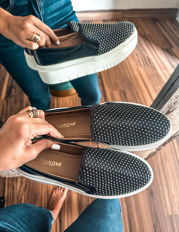 Creed Shine Black Sneakers