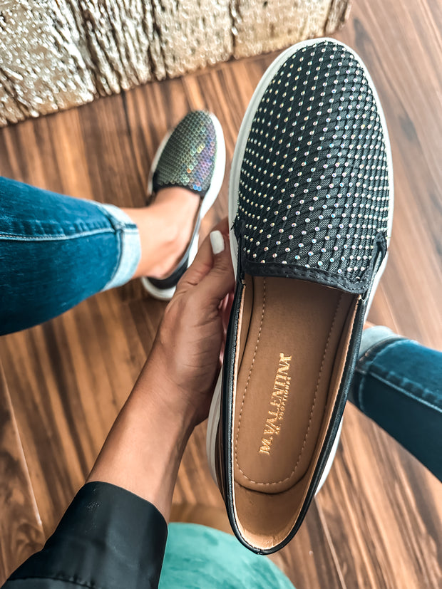 Creed Shine Black Sneakers
