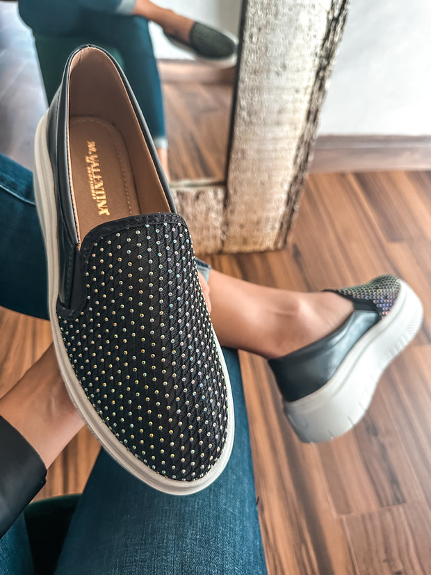 Creed Shine Black Sneakers