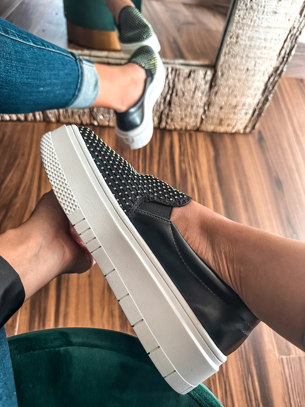 Creed Shine Black Sneakers