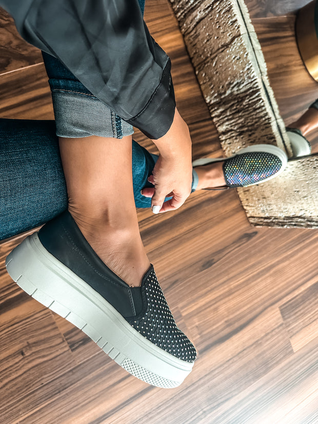 Creed Shine Black Sneakers