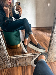Creed Shine Black Sneakers