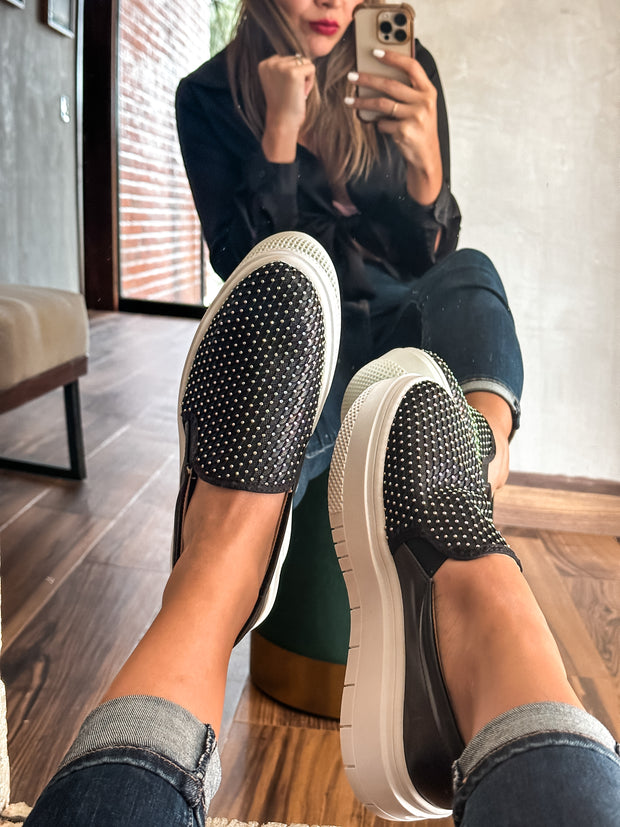 Creed Shine Black Sneakers