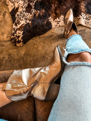 Cowgirl Smart Rose Gold Boots