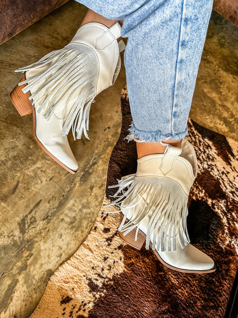 Cowgirl Shiny Latte Boots