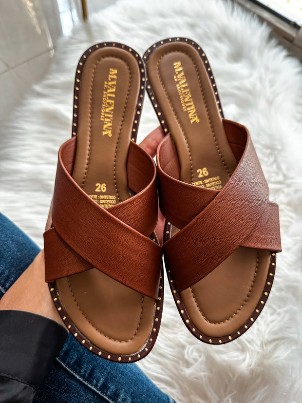 Senegal Welt Brown Sandals