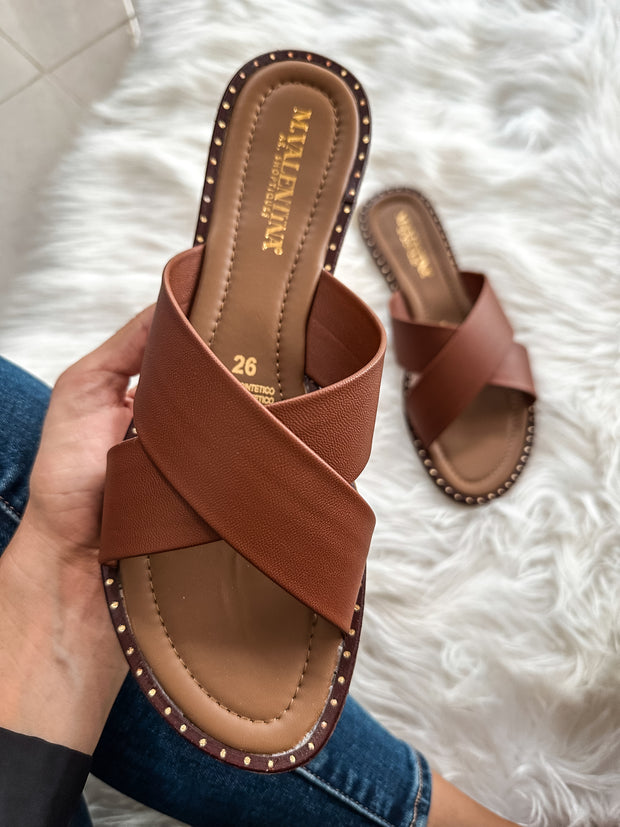 Senegal Welt Brown Sandals