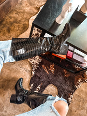 Santa Fe Drilo Black Boots