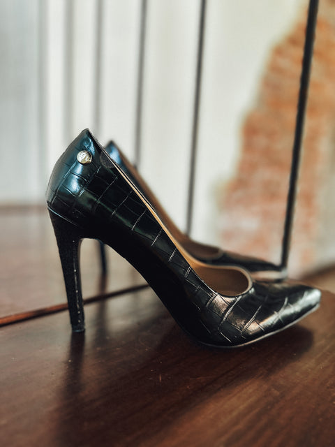 Kicker Heels Black Coco