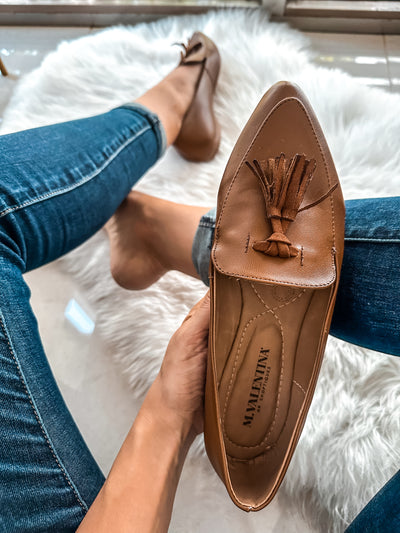 Gia Madrid Brown Flats