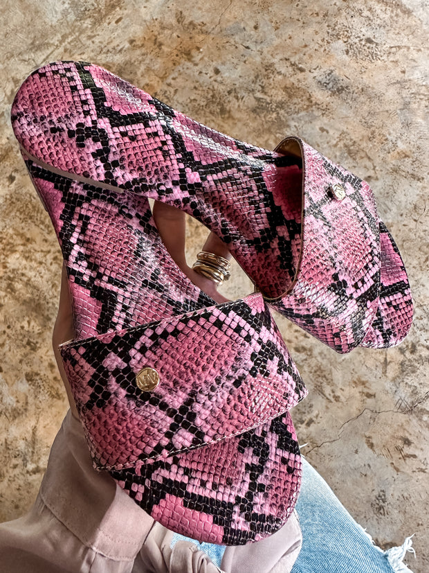 Sandals Aloha Pink Snake