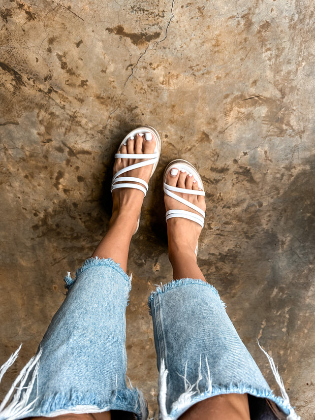 Classy White Alpargatas