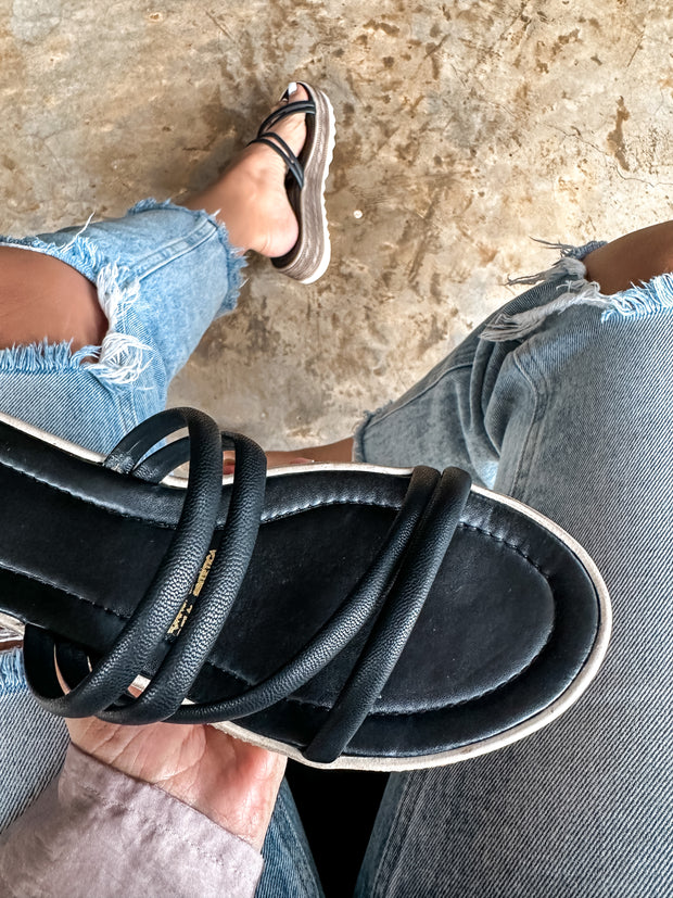 Classy Black Alpargatas