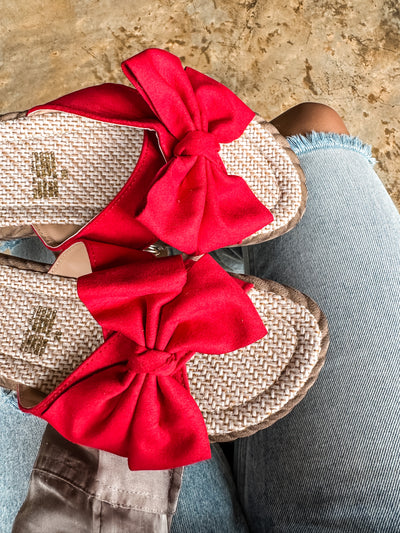 Top Knot Red Alpargatas