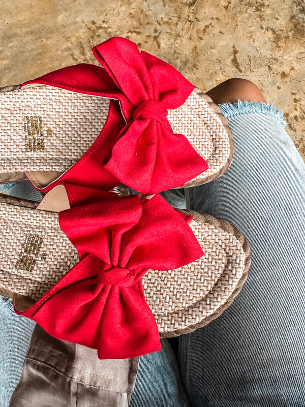 Top Knot Red Alpargatas