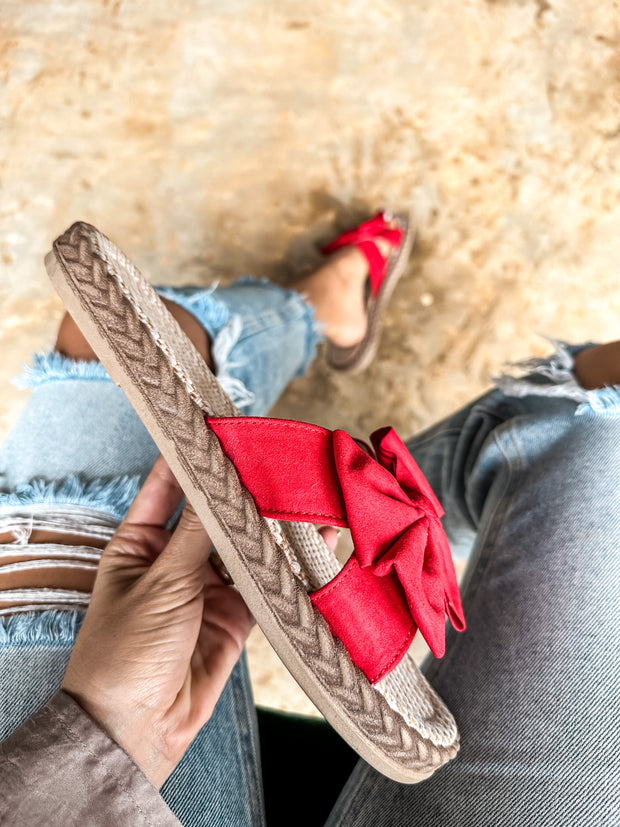 Top Knot Red Alpargatas