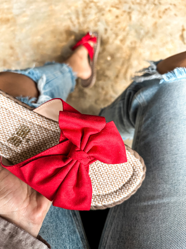 Top Knot Red Alpargatas