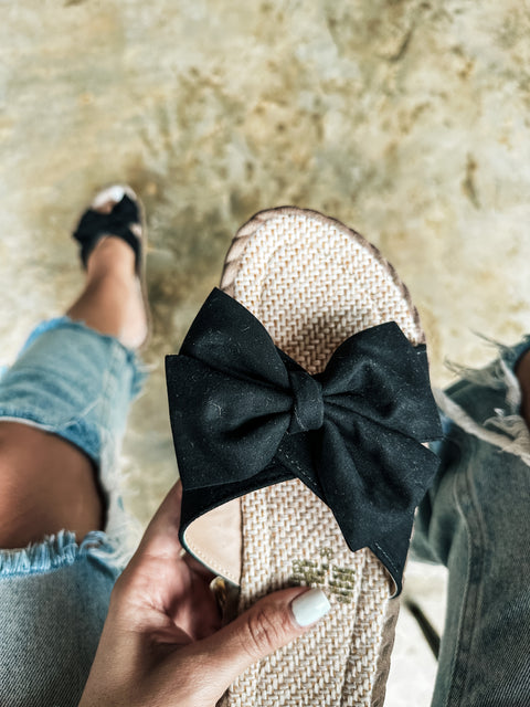 Top Knot Black Alpargatas