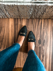 Bali Mules Black & Gold