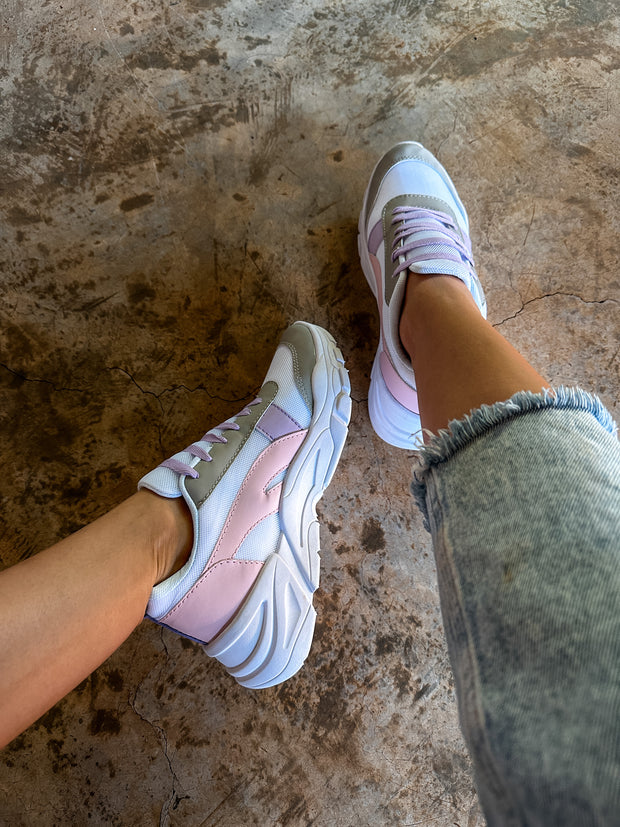 Lory Pink Colors Sneakers