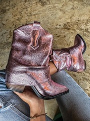Valle Boots Short Rose Gold