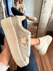 Reno Star Shiny Latte Sneakers
