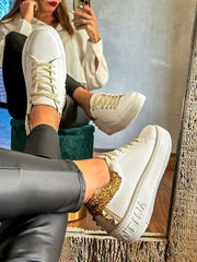 Boston Gold Studs Sneakers