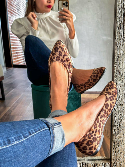 Classy Leopard Flats