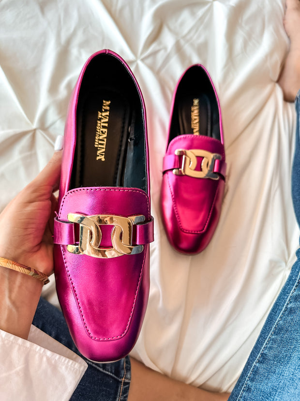 Ina Fiusha Metallic Flats