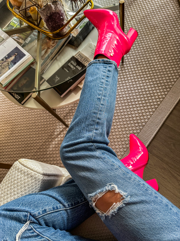 Blooming Barbie Pink Boots