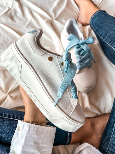 Reno Heart Blue Sneakers