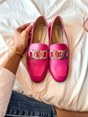 Flats Ina Gold Pink