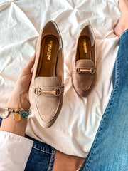 Corso Iron Nude Flats