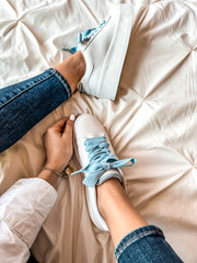 Reno Heart Blue Sneakers