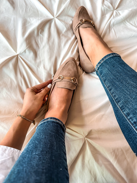 Corso Iron Nude Flats