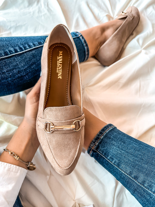 Corso Iron Nude Flats