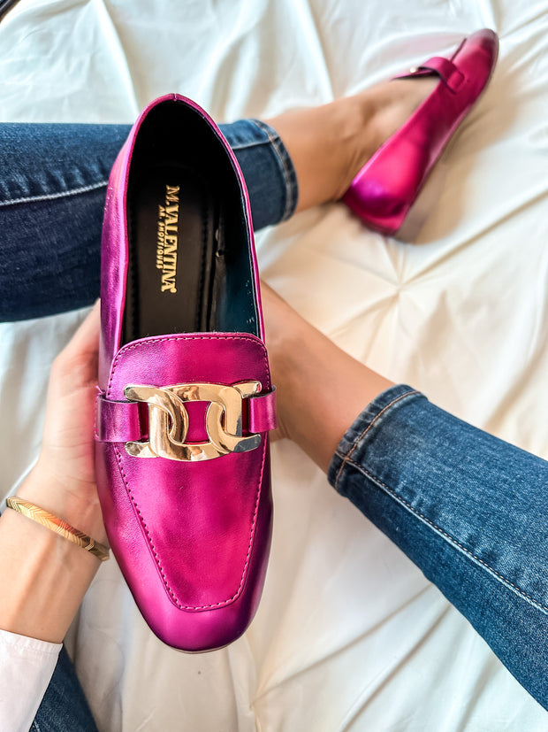 Ina Fiusha Metallic Flats