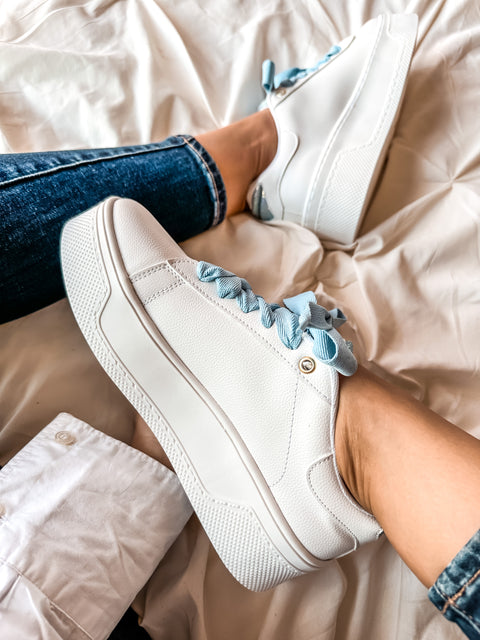 Reno Heart Blue Sneakers