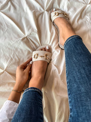 Aloha Big Iron Snake Nude Sandals