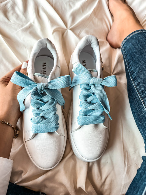 Reno Heart Blue Sneakers