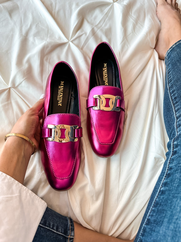 Ina Fiusha Metallic Flats