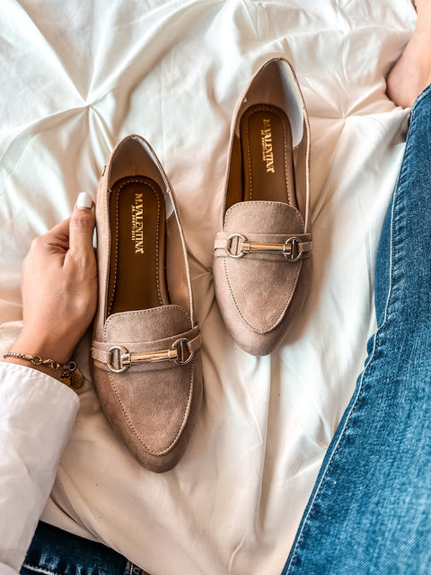 Corso Iron Nude Flats