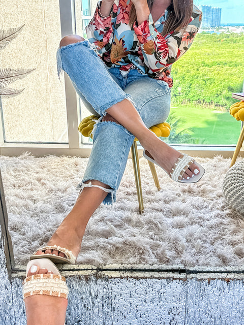 Aloha Pearl Comfy Sandals