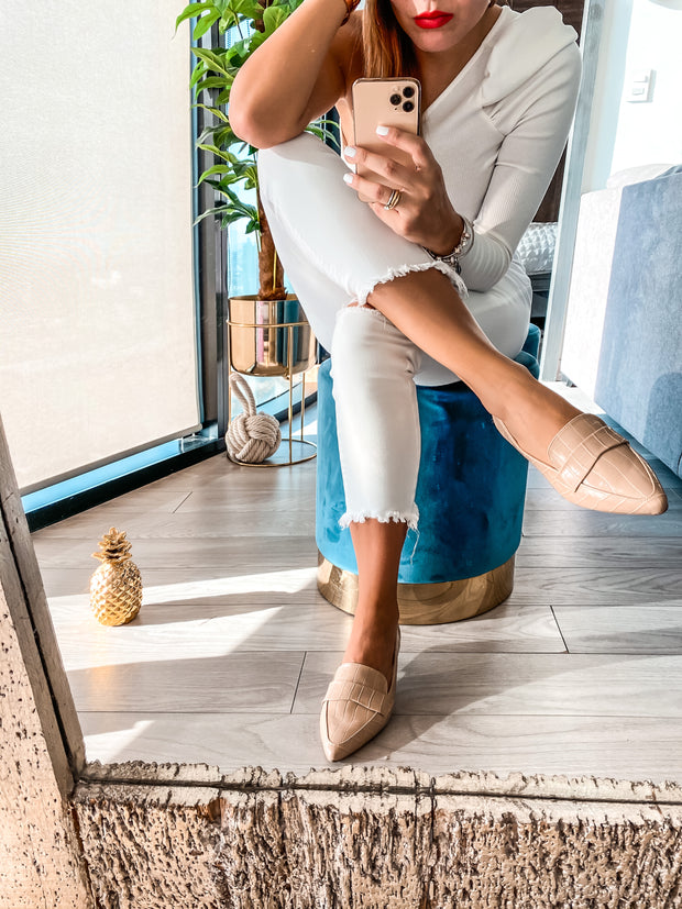 Gia Flats Coco Nude