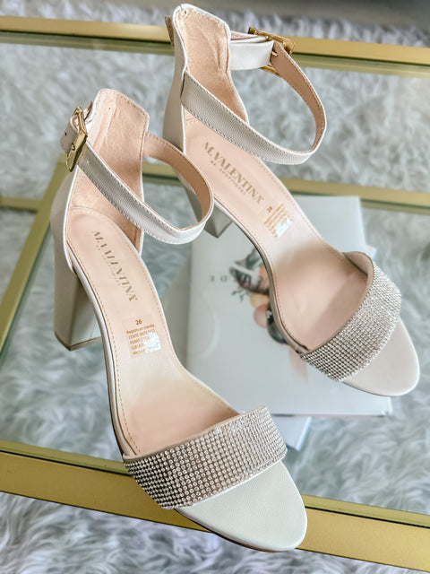 Kylie Silver Heels